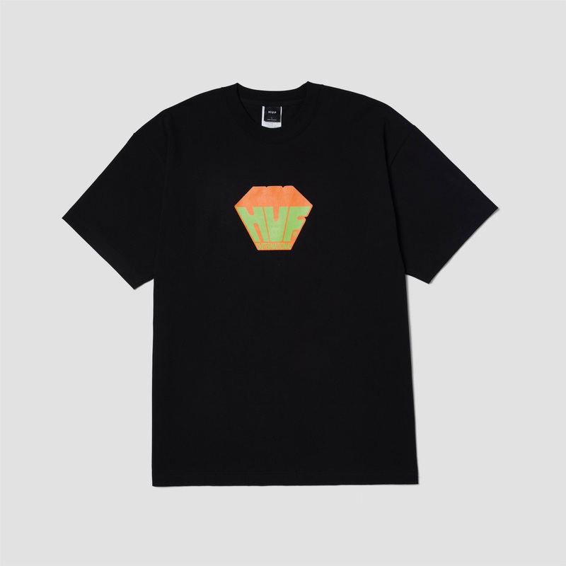 HUF Big Block Shortsleeve T-Shirt Black