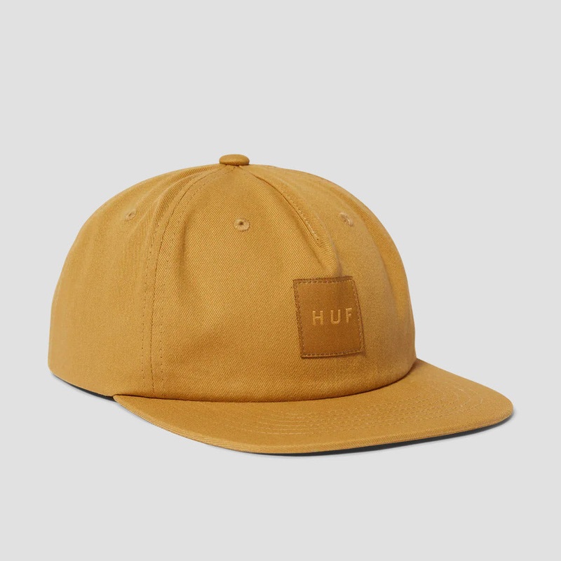 HUF Set Box Snapback Hat Khaki
