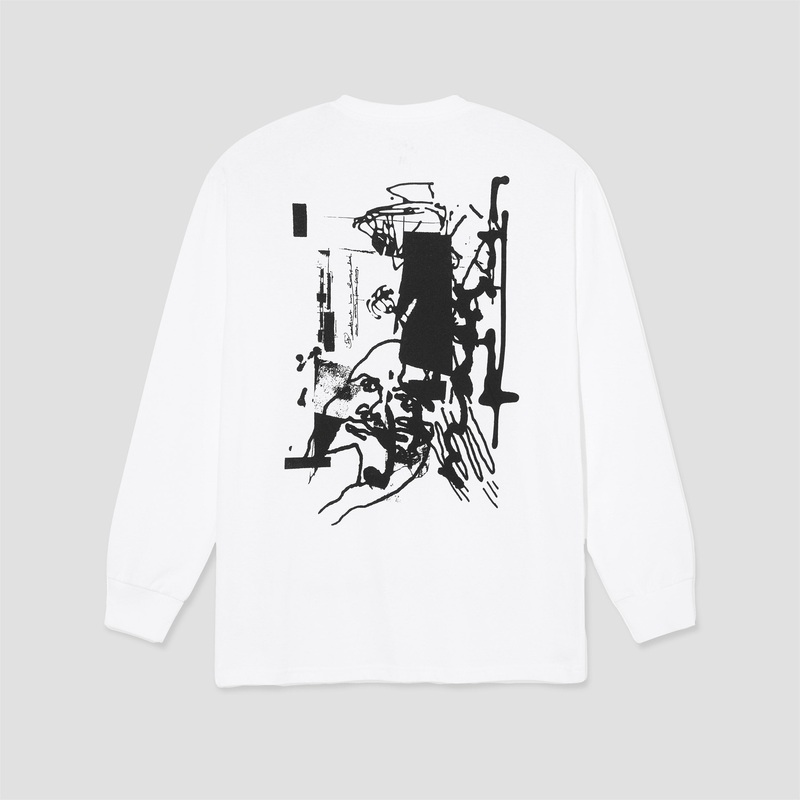 Last Resort AB Brain Freeze Long Sleeve T-Shirt White