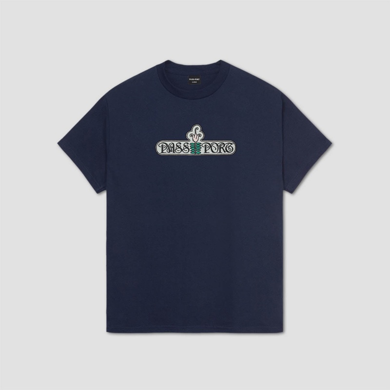 PassPort Gardenia T-Shirt Navy