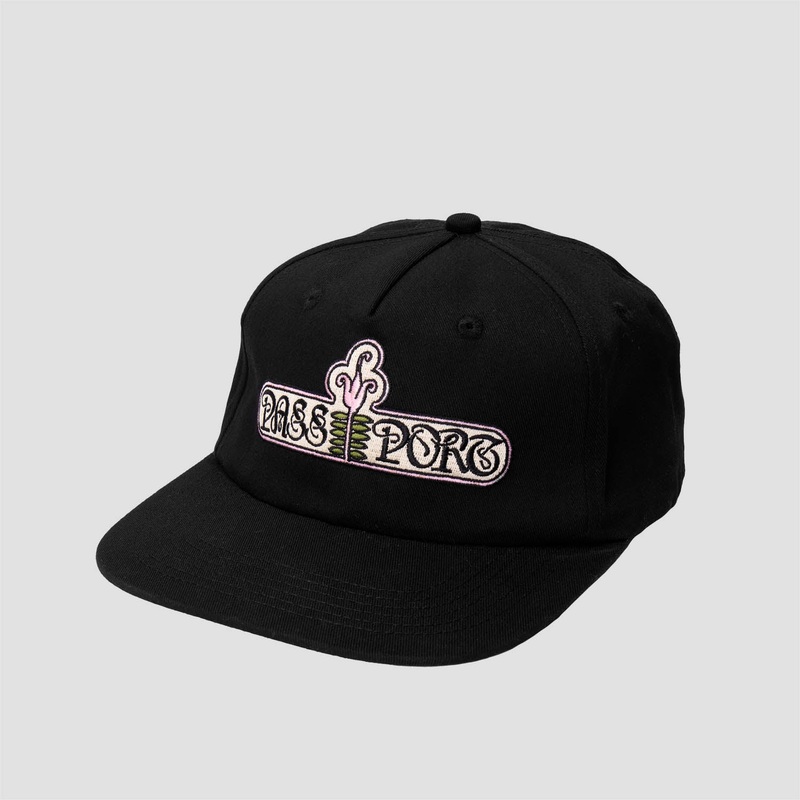PassPort Gardenia Workers Cap Black