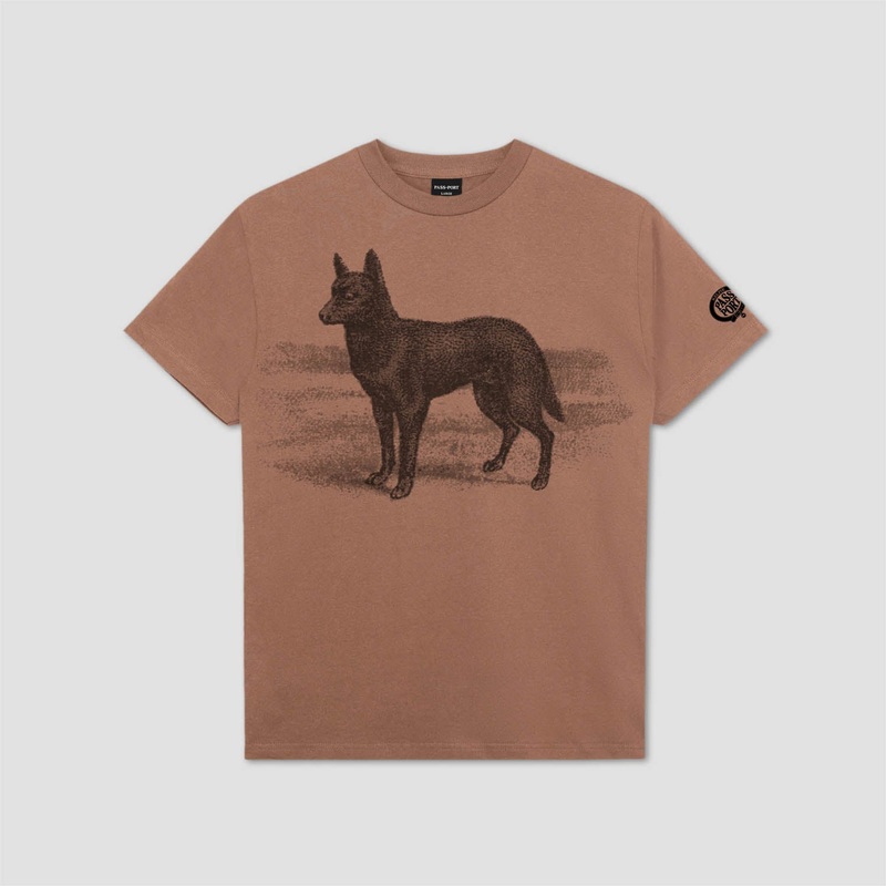 PassPort Kelpie T-Shirt Dusty Brown