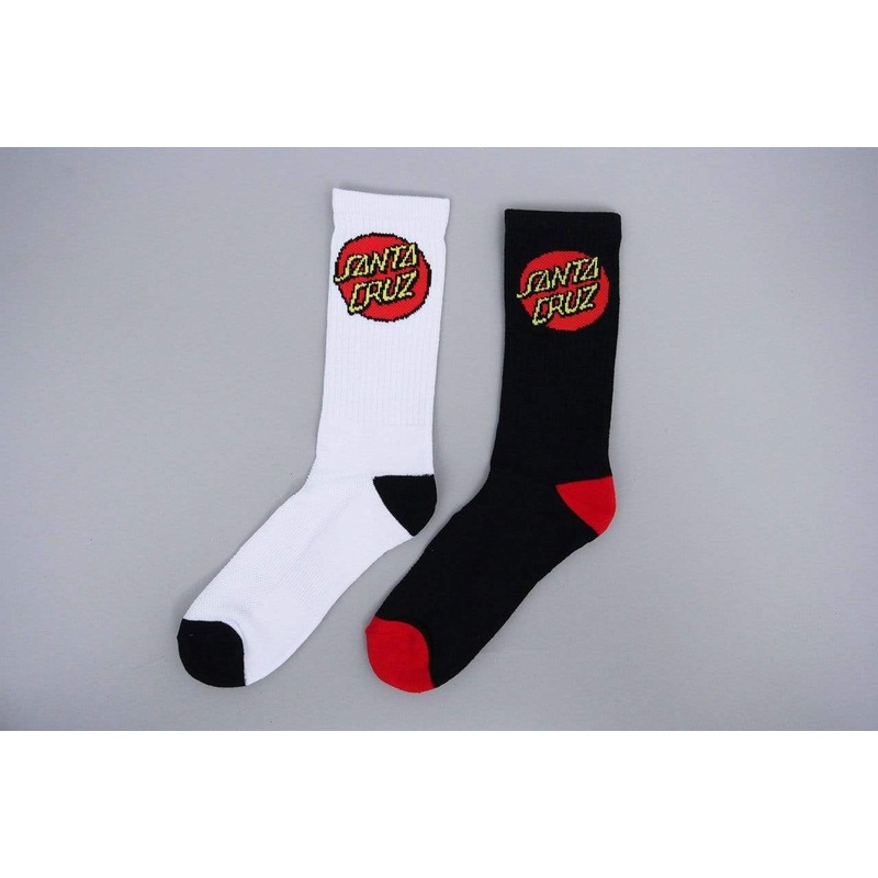 Santa Cruz Classic Dot 2 Pack Socks