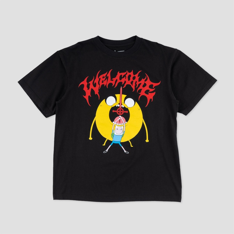 Welcome X Adventure Time Reality T-Shirt Black