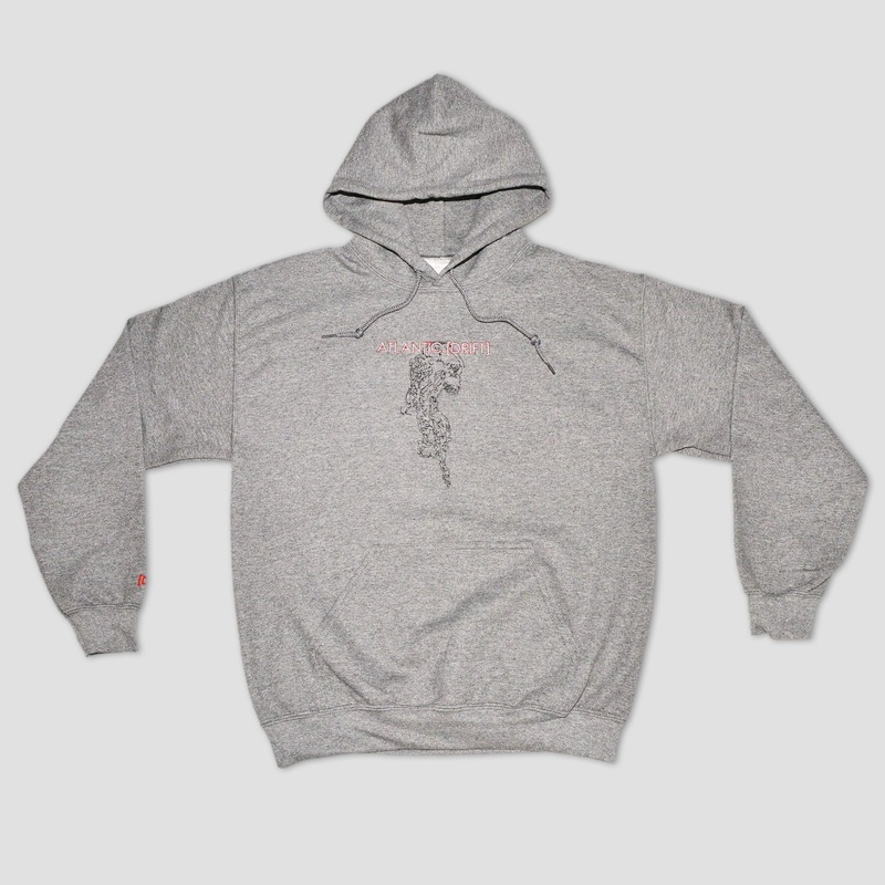 Atlantic Drift Embroidered Jelly Hood Grey
