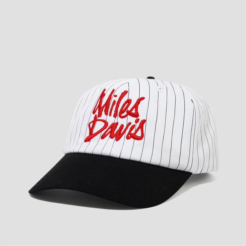 Butter Goods x Miles Davis Thanks Cap White / Black