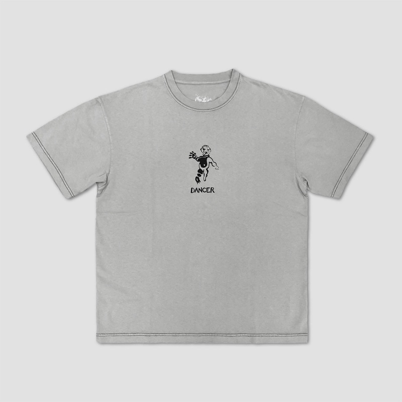 Dancer OG Logo T-Shirt Oyster Grey