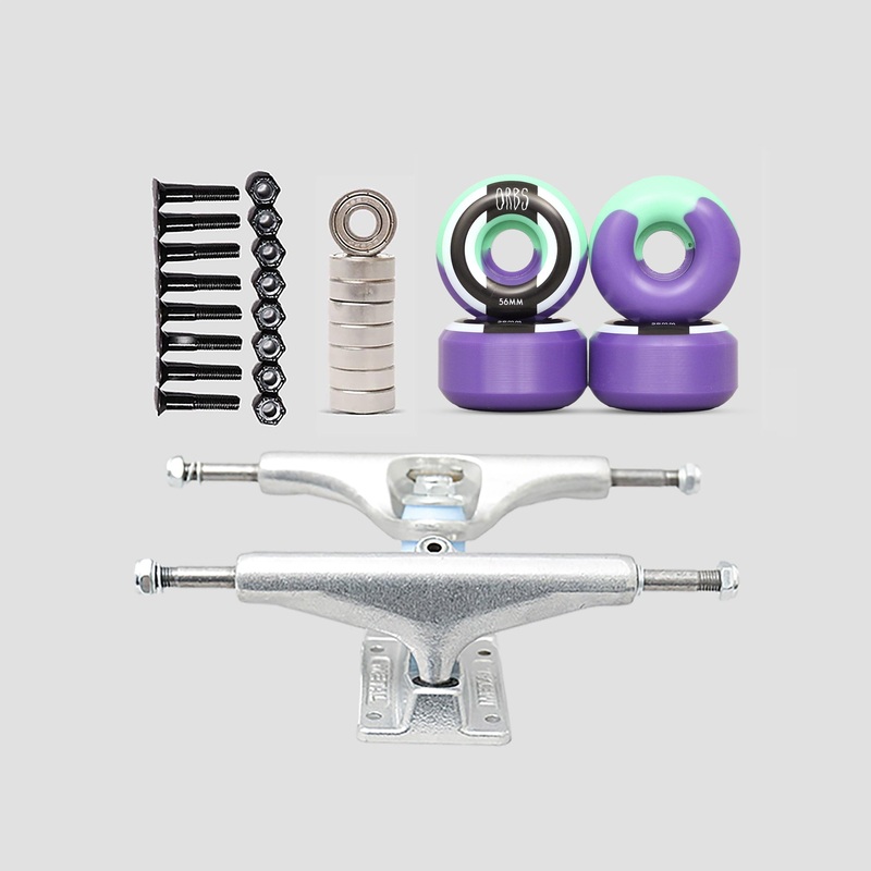 Orbs Splits Mint / Lavender 56mm Undercarriage Kit 5.5″ (8.25″- 8.5″)