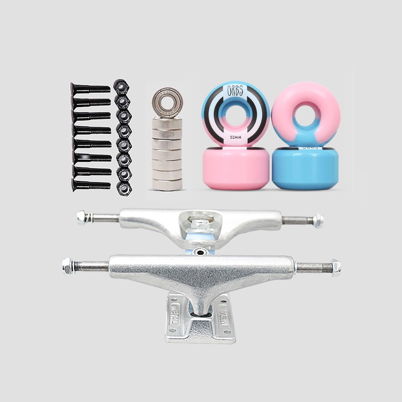 Orbs Splits Pink / Blue 52mm Undercarriage Kit 5.25″ (7.75″- 8.25″)