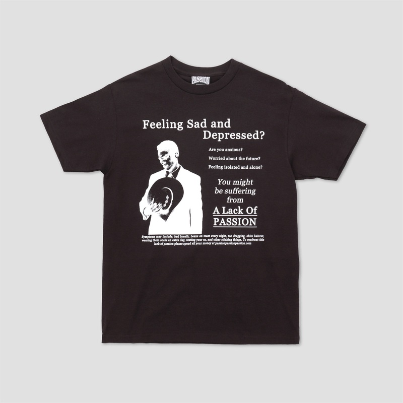 Passion Helpline T-Shirt Black