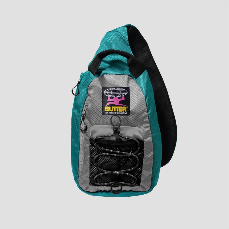 Butter Goods Express Shoulder Bag Teal / Grey
