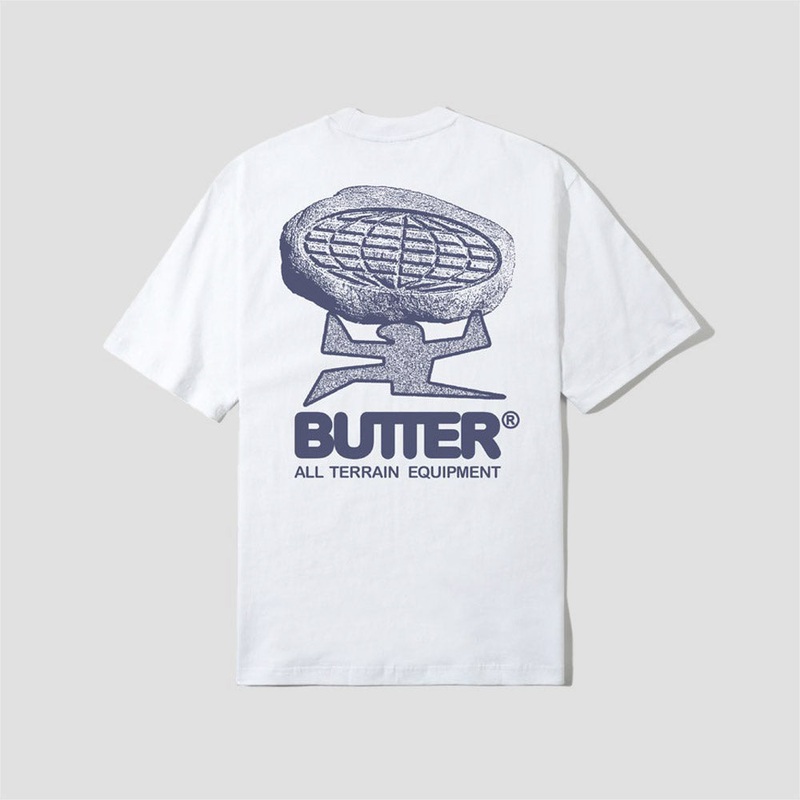 Butter Goods Terrain T-Shirt White