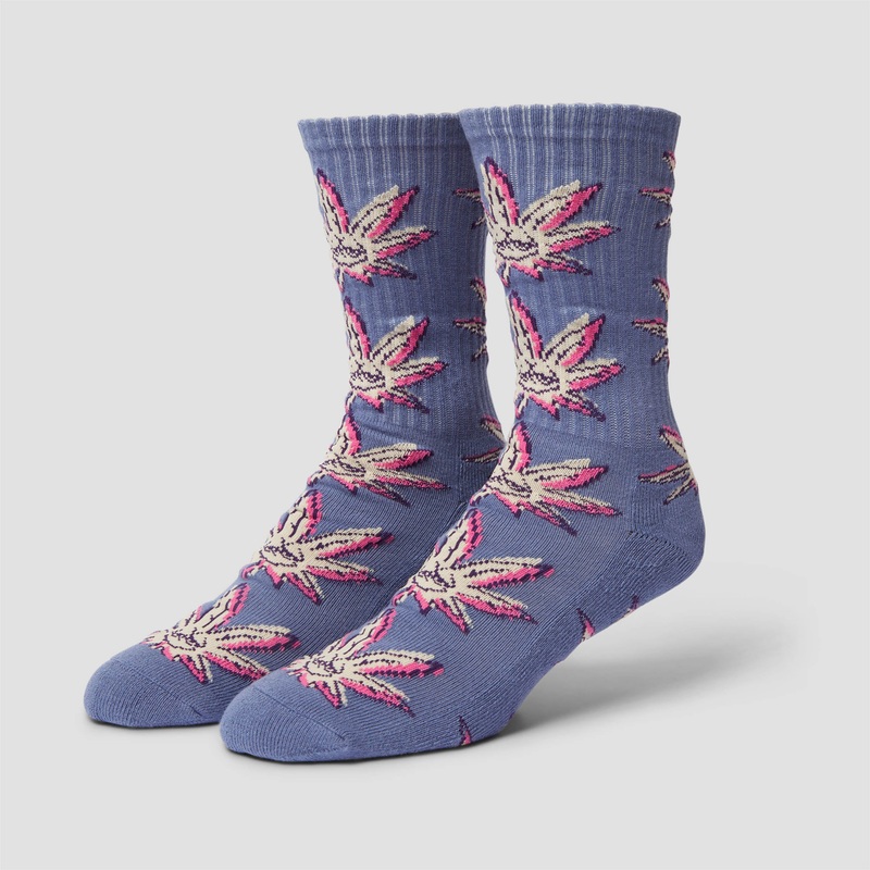 Huf Green Buddy Doodle Sock Purple