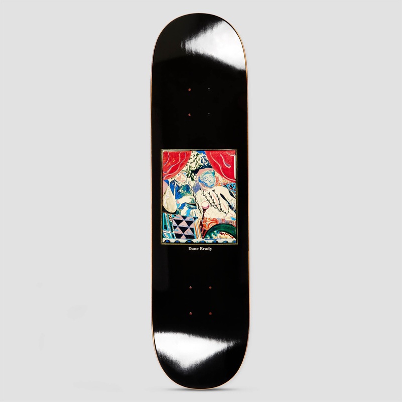 Polar 8.25 Dane Brady Time Travellers Skateboard Deck Brown
