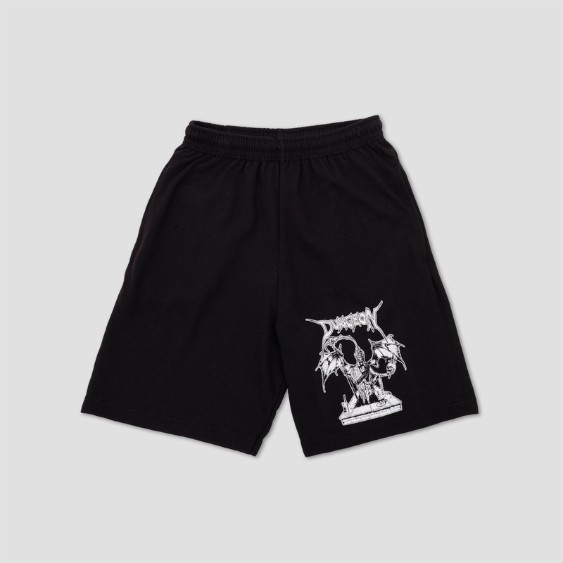 Dungeon Grave Retreat Shorts Black