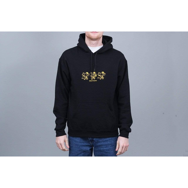 Blast Skates Ragin Mascot Hood Black