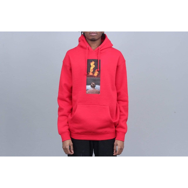 Hockey View Hood Red