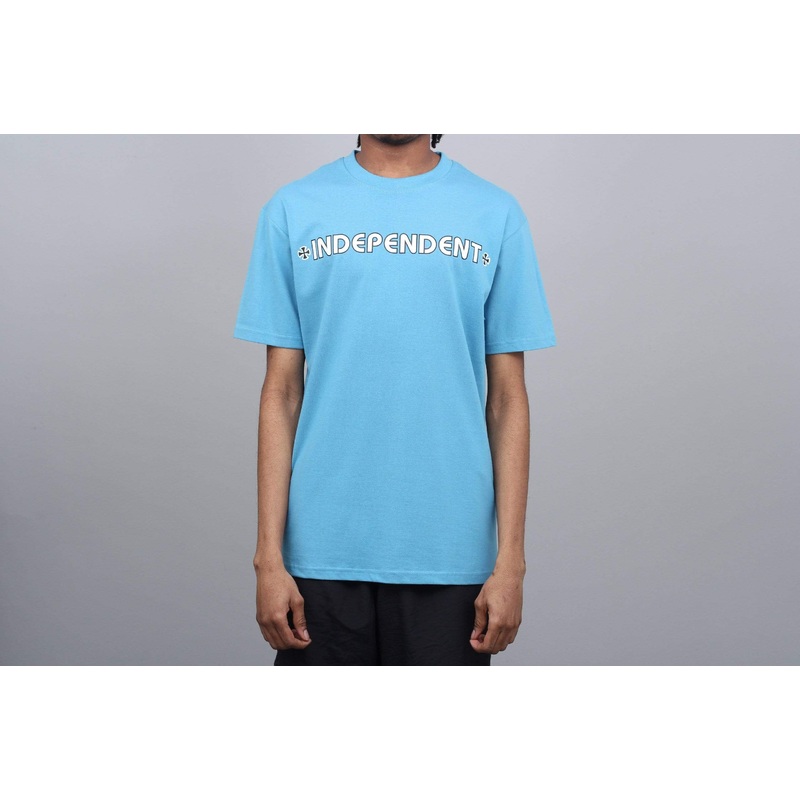 Independent Bar Cross T-Shirt Carolina Blue