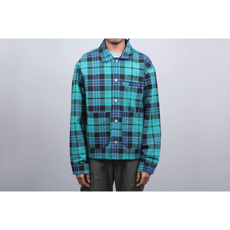 Polar Plaid Work Jacket Peppermint