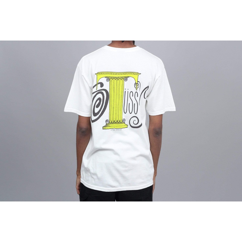 Stussy Column Pig Dyed T-Shirt Natural