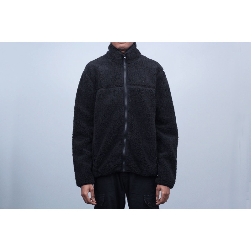 Stussy Sherpa Mock Black