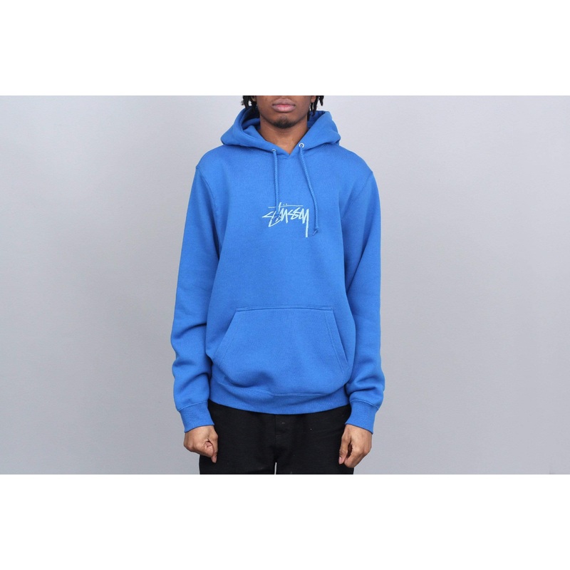 Stussy Stock Logo App Hood Blue