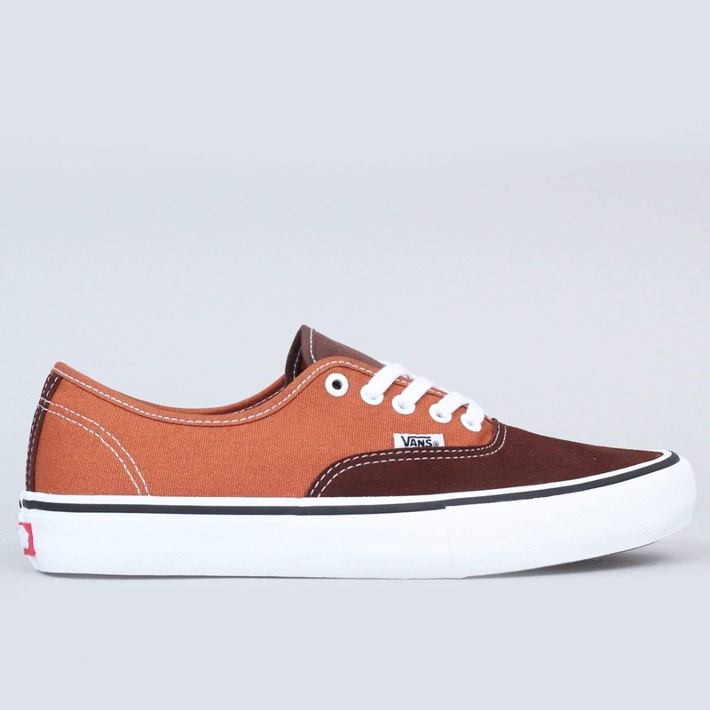 Vans Authentic Pro Shoes Potting Soil / Leather Brown