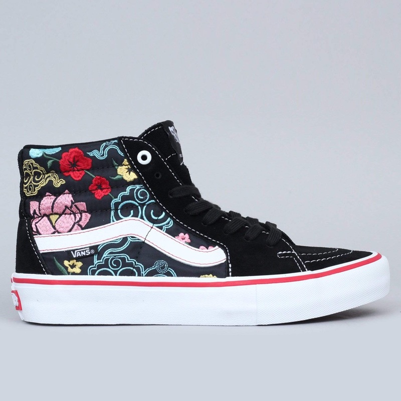 Vans Sk8-Hi Pro Shoes (Lizzie Armanto Floral) Black / Multi