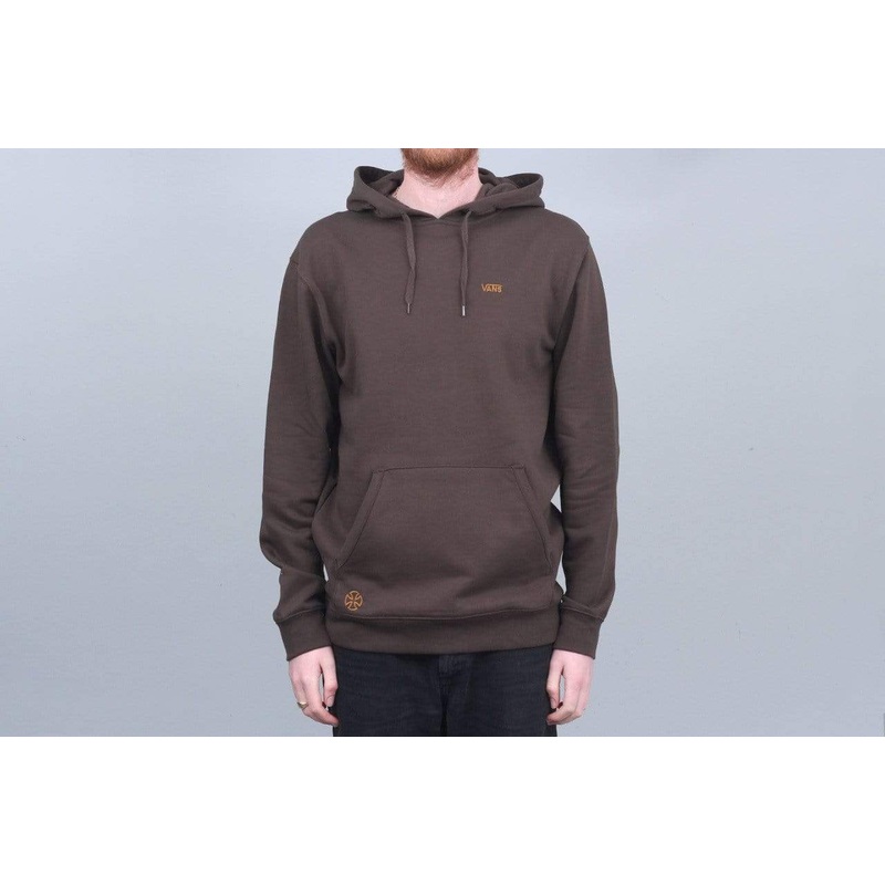 Vans X Independent Iron Cross Pullover Hood Demitasse