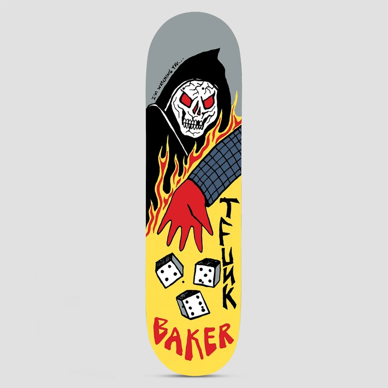 Baker 8.75 Tristan Funkhauser 456 Skateboard Deck
