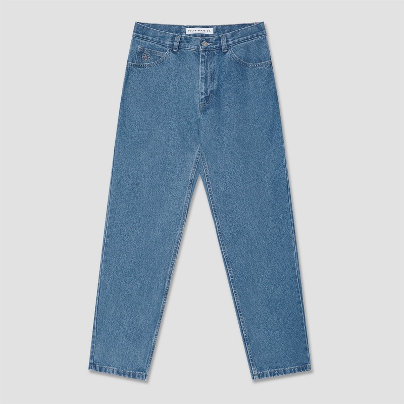 Polar 89! Pants Mid Blue