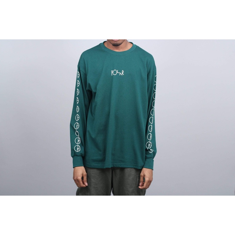 Polar Racing Longsleeve T-Shirt Dark Green