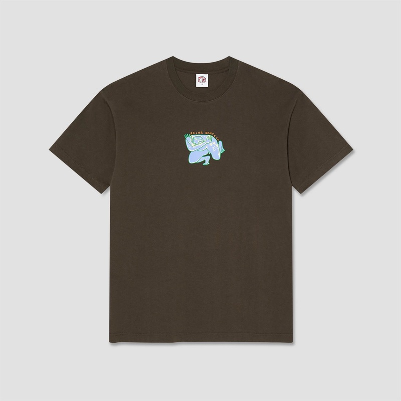Polar Shy Bow T-Shirt Brown