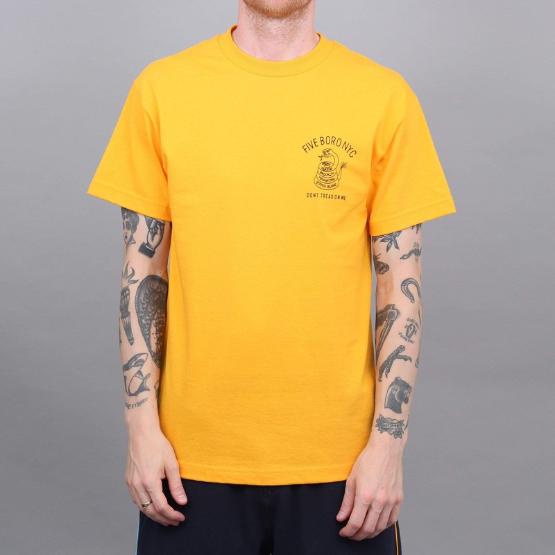 5Boro Don’t Tread T-Shirt Gold