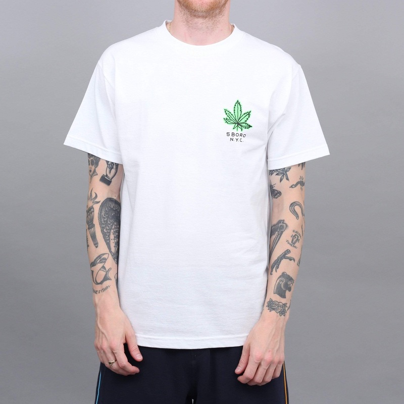 5Boro Stoned Again T-Shirt White