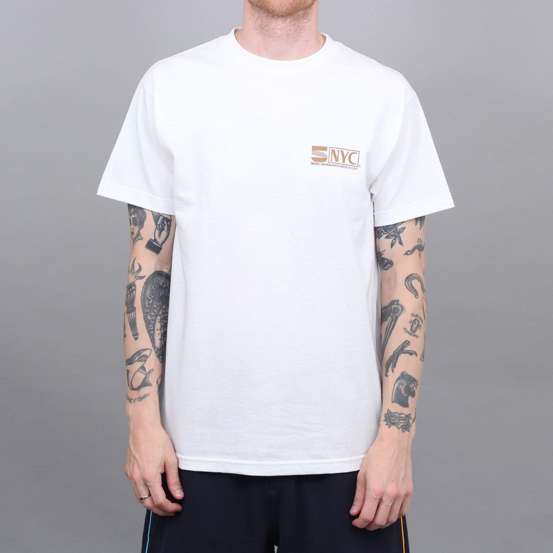 5Boro VHS T-Shirt White
