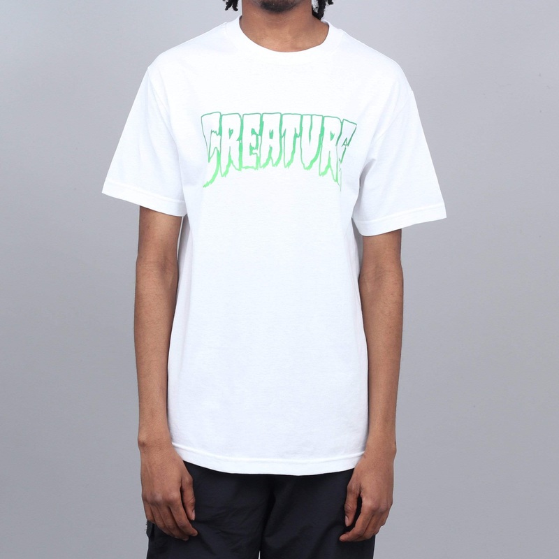 Creature Outline T-Shirt White