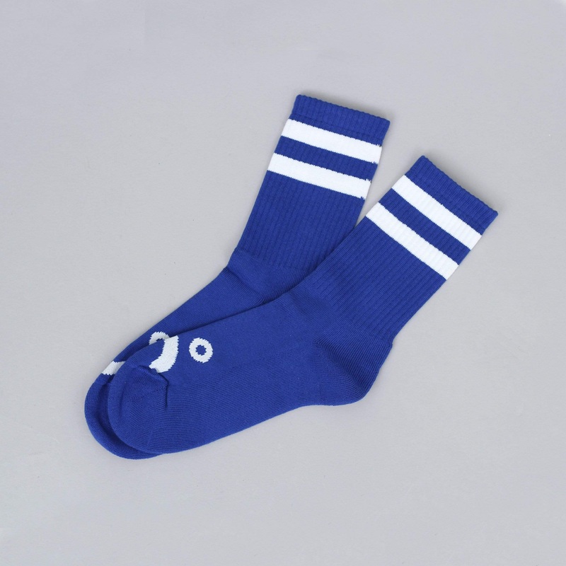 Polar Happy Sad Socks Royal Blue