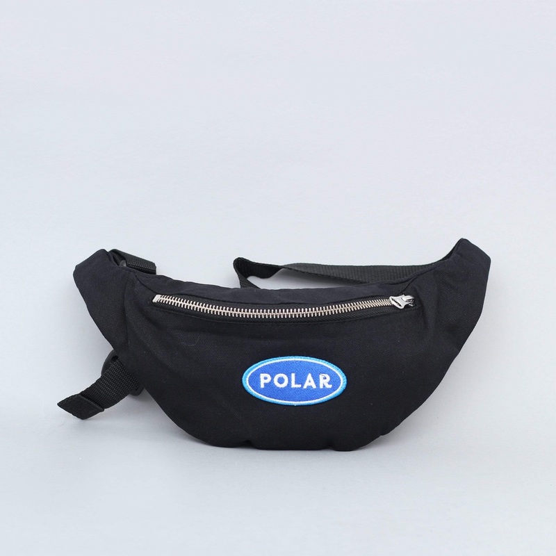 Polar Station Logo Hip Bag Black