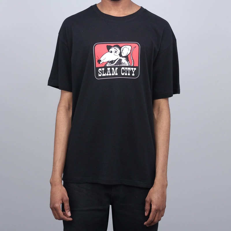 Slam City Skates Tougher T-Shirt Black