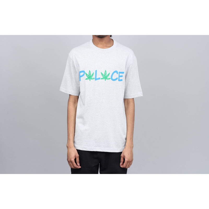 Palace Pwlwce T-Shirt Grey Marl