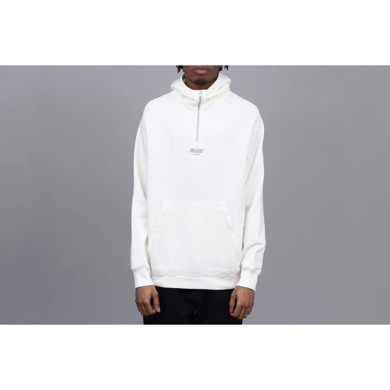 Palace Q-Zip Hood White