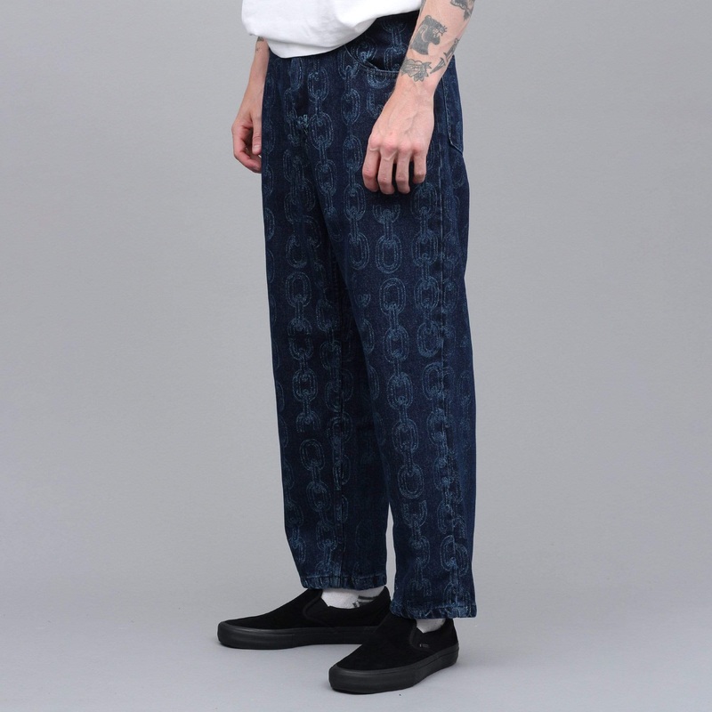 Polar X Iggy 93 Denim Chains Jeans Dark Blue