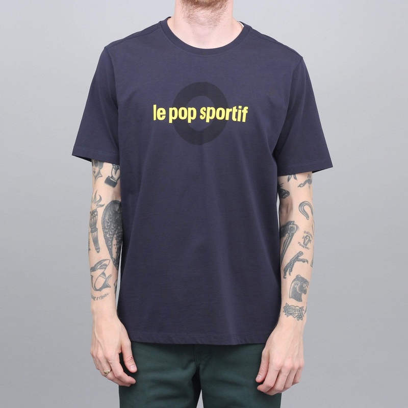 Pop Trading Le Pop Sportif T-Shirt Navy