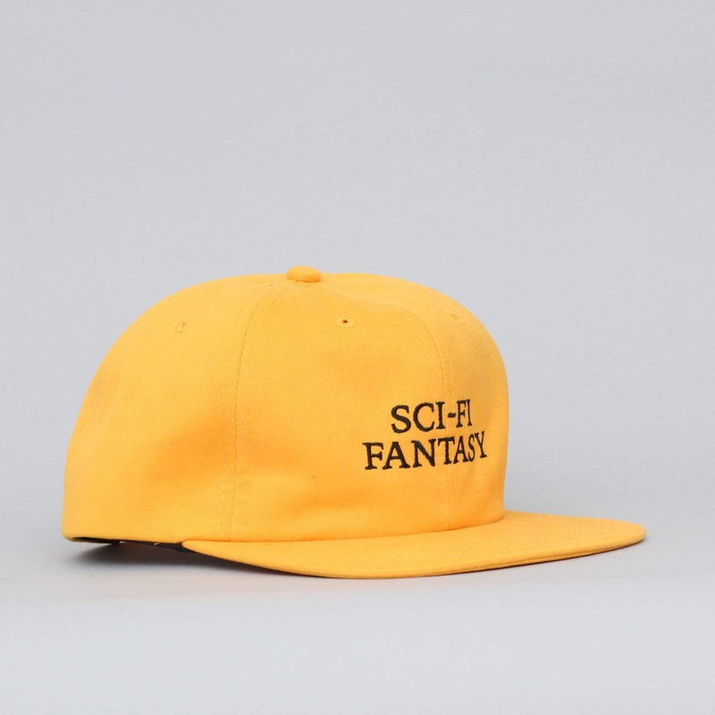 Sci-Fi Fantasy Logo Cap Mustard / Black