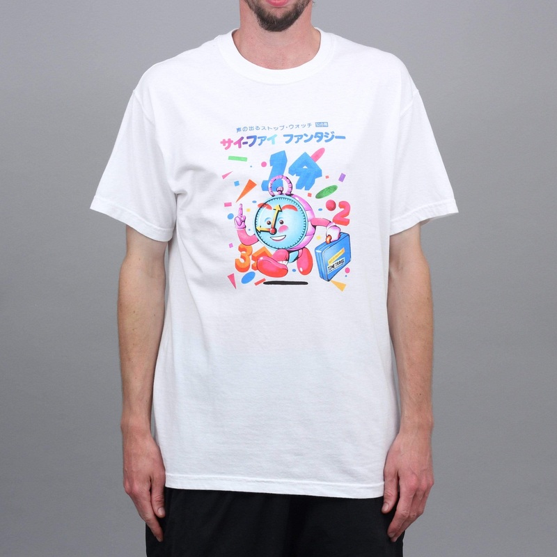 Sci-Fi Fantasy Time Travel T-Shirt White