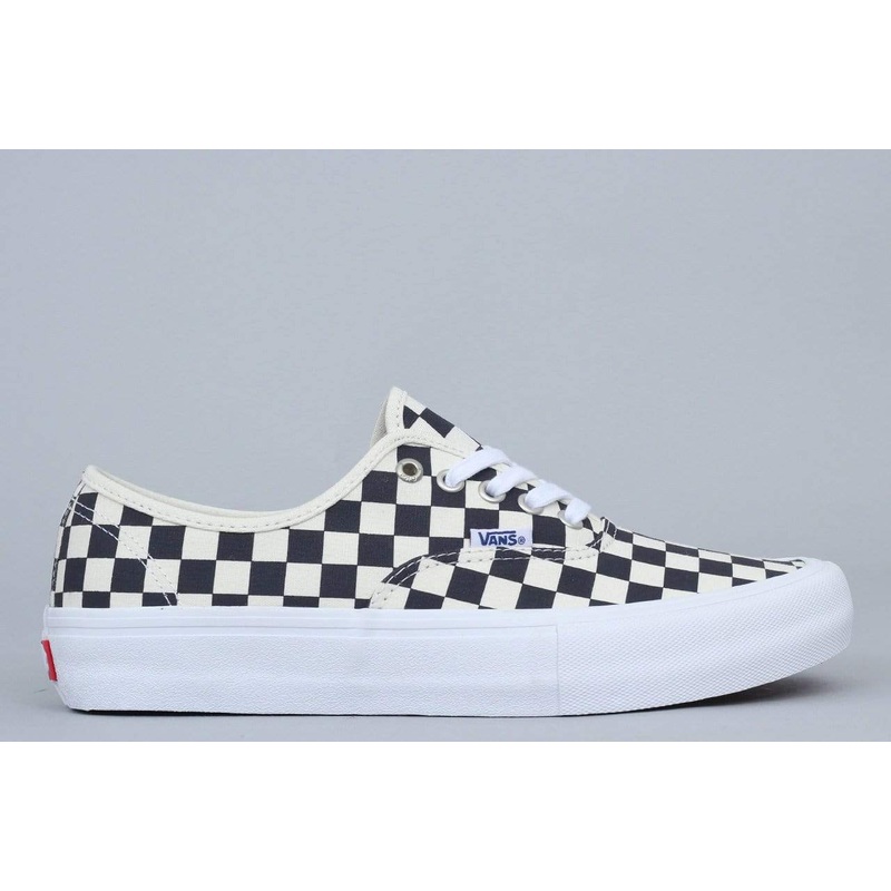 Vans Authentic Pro Shoes Checkerboard Navy
