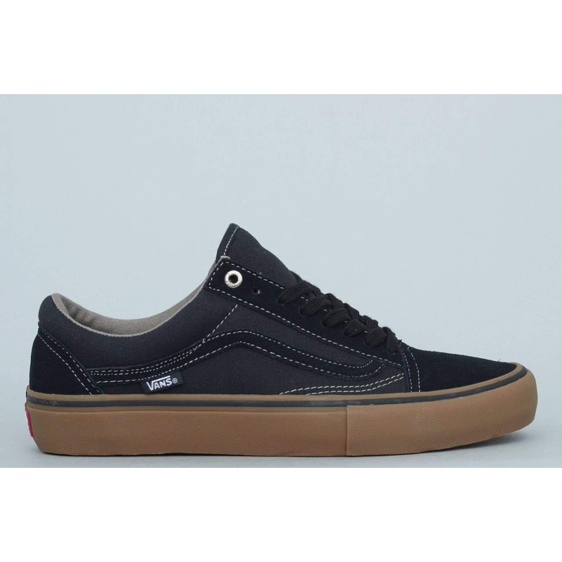 Vans Old Skool Pro Shoes Blue Graphite / Gum
