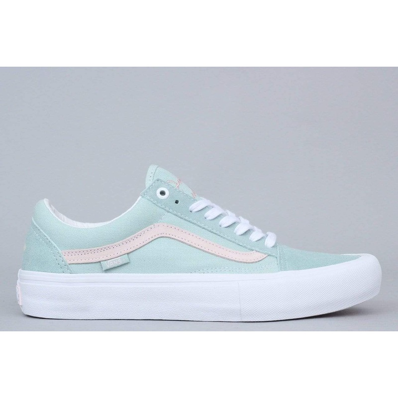 Vans Old Skool Pro Shoes Daniel Lutheran Harbor Gray / Pearl