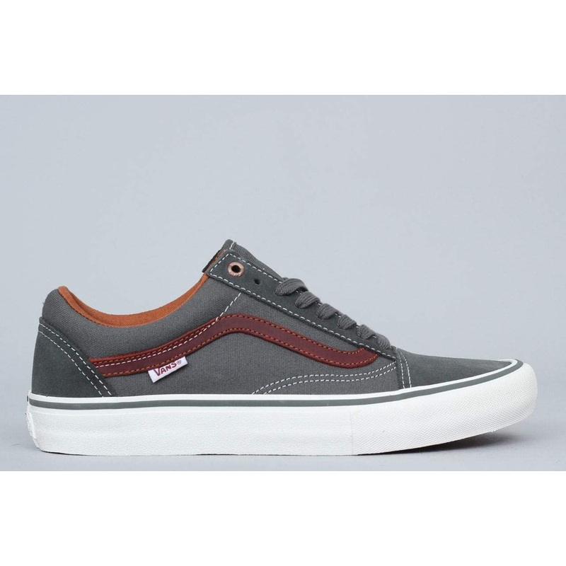 Vans Old Skool Pro Shoes Gunmetal / Burnt Henna